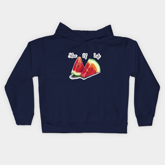 Slice Of Life | Watermelons | StarlightTales Kids Hoodie by Starlight Tales